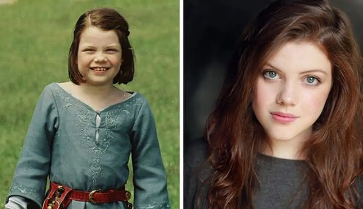 Si imut dari negeri dongeng Narnia, Georgie Henley. Foto: Buzzfeed.com