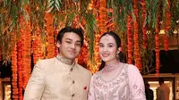 6 Potret Menawan Chelsea Islan dan Andien Aisyah, Mengenakan Leheng India di Festival Diwali