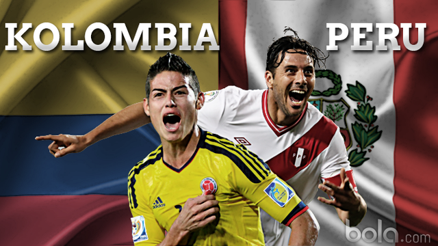 Piala Amerika : Kolombia vs Peru