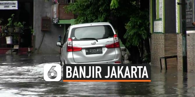 VIDEO: Kali Mampang Meluap, Pondok Karya Tergenang Banjir