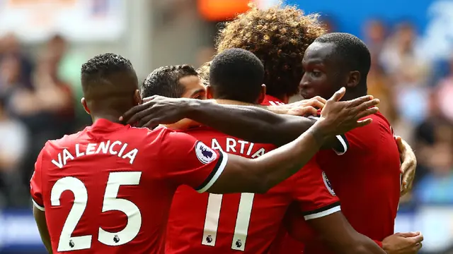 FOTO: Romelu Lukaku, Mesin Gol Baru Manchester United