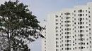 Suasana bangunan unit Rusun Jatinegara Barat di Jakarta Timur, Minggu (20/12/2015). Gubernur DKI Jakarta, Basuki Tjahaja Purnama, menargetkan sebanyak 50.000 unit rumah susun sudah terbangun di Jakarta tahun 2017. (Liputan6.com/Immanuel Antonius)