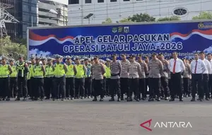 Operasi Patuh Jaya 2026 Dimulai, Petugas Wajib Pakai Bodycam