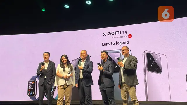Peluncuran Xiaomi 14 di Jakarta. Liputan6.com/Agustin Setyo Wardani