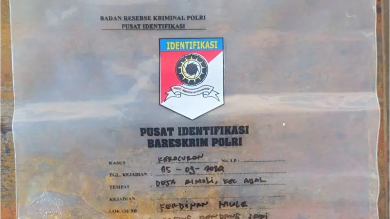 Sampel makanan yang diambil polisi untuk proses penyelidikan (Liputan6.com/Ola Keda)