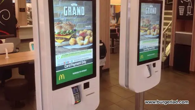 Layar Sentuh McDonald's