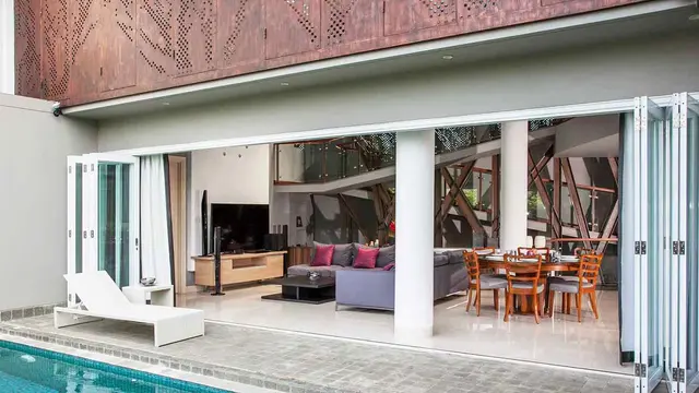 Arsitektur Rumah Kontemporer dengan Material Corten Steel Super Keren