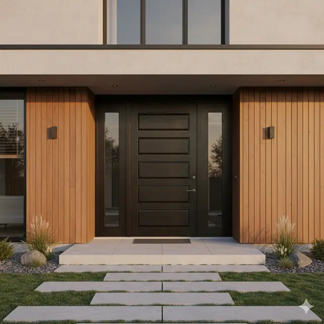Contoh Model Pintu Depan Rumah Minimalis