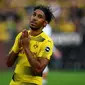 Penyerang Borussia Dortmund, Pierre-Emerick Aubameyang (AFP/Patrik Stollarz)