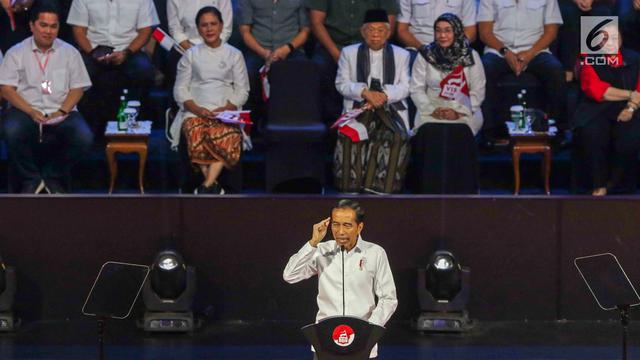 Bersama Ma"ruf Amin, Jokowi Sampaikan Pidato Visi Indonesia