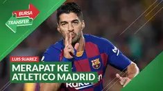 Berita Video Telah Putuskan Kontrak dengan Barcelona, Luis Suarez Merapat ke Atletico Madrid