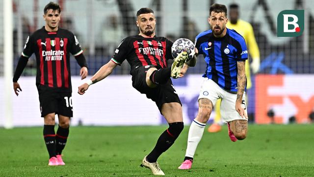 Foto: Duo Pemain Gaek Bawa Inter Satu Kaki Menuju Final Liga Champions 2022/2023, Lesatkan Dua Gol Kemenangan ke Gawang Milan