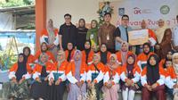 Workshop &amp; Literasi Perempuan Berdaya BTPN Syariah di Sekolah Aisyiyah 2, Mataram, Kamis, 15 Mei 2025. (Foto: Liputan6.com/Agustina M)