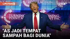 TRUMP SEBUT AS TELAH JADI TEMPAT SAMPAH BAGI DUNIA SAAT BERKAMPANYE DI ARIZONA
