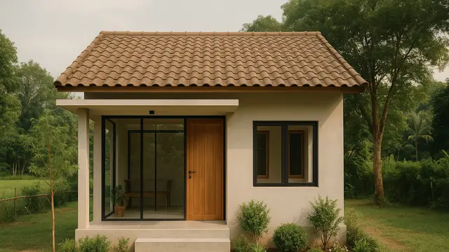 Desain Rumah Sederhana Minimalis 6x9 Meter di Desa