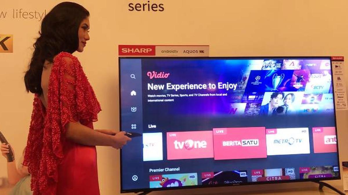 Gandeng Vidio Sharp Luncurkan Tv Android Dengan Kecerdasan Buatan Tekno Liputan6 Com