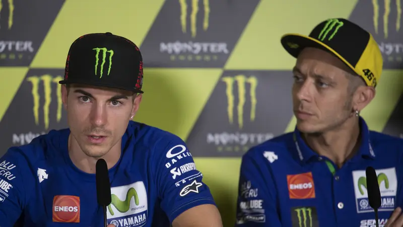 Valentino Rossi dan Maverick Vinales