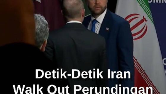 Detik-Detik Iran Walk Out Saat Perundingan Damai Dengan Amerika Serikat di Swiss