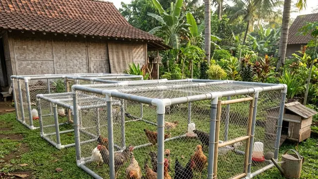 Kandang Umbaran Modular Bongkar Pasang