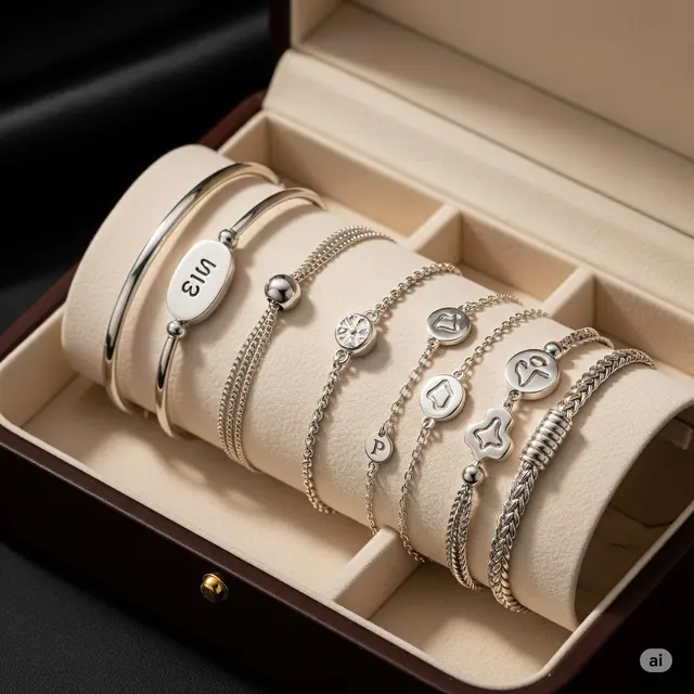 Model Gelang Perak Terbaru untuk Tangan Kecil. Foto: Gemini
