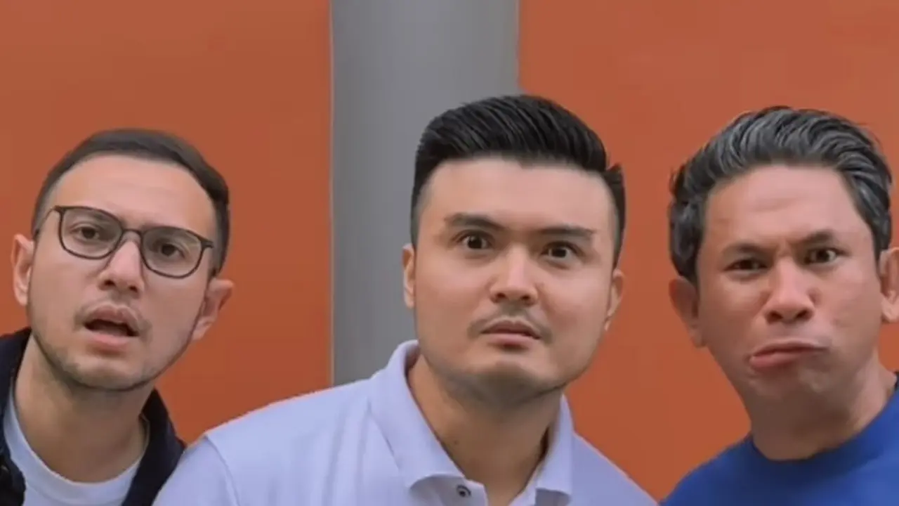 Reuni bintang sinetron Inikah Rasanya yakni Gilbert Marciano, Rifky Balweel dan Aji Yusman (Foto: instagram gilbertmarciano)