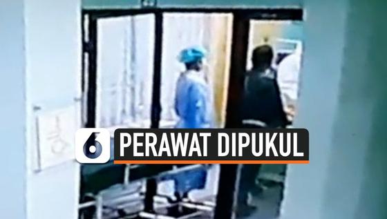 VIDEO: Detik-detik Perawat Dipukul Anggota Keluarga Pasien