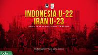 Timnas Indonesia U-22 Vs Timnas Iran U-23 (Bola.com/Adreanus Titus)