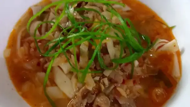 Resep misoa kuah pedas. (dok. Cookpad @andwina8)