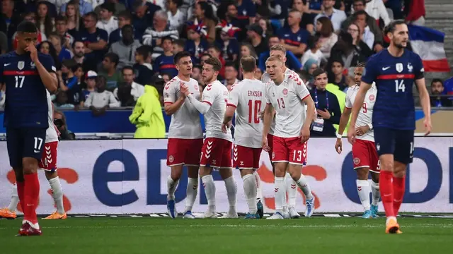 Timnas Prancis Vs Denmark