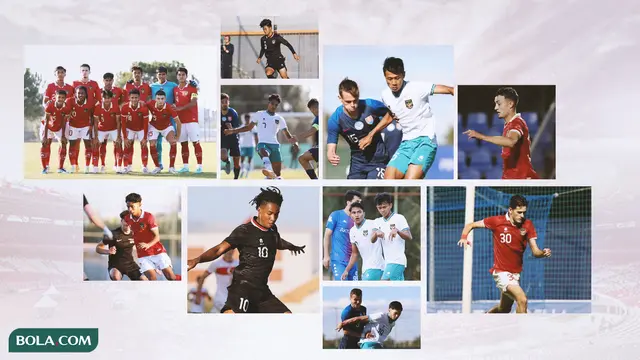 Kolase Foto Timnas Indonesia U-20 di TC Spanyol dan Turki
