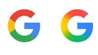 Logo Google berubah pada ikon 'G'. Credit: Google