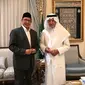 Menteri Agama (Menag), Lukman Hakim Saifuddin bertemu dengan Gubernur Makkah. Dok kemenag.