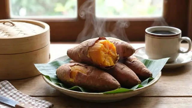 Waktu Memasak Ubi Jalar