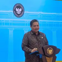 Menteri Koordinator Bidang Perekonomian Airlangga Hartarto. (Liputan6.com/ Lizsa Egeham)