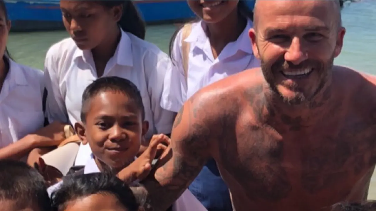 David Beckham di Sumba (Instagram/ davidbeckham)