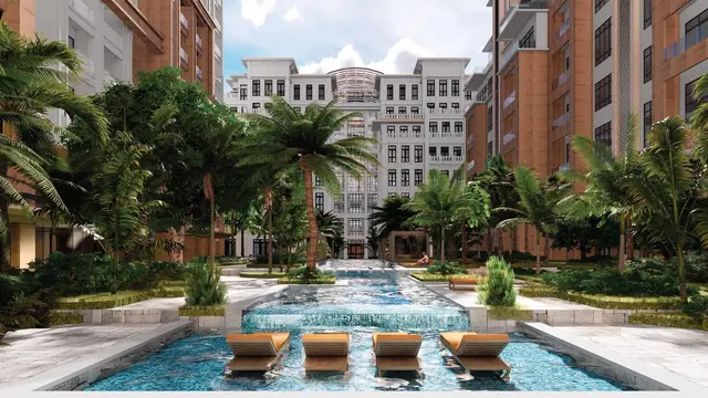Le Parc, komplek apartemen eksklusif di dalam Komplek Thamrin Nine
