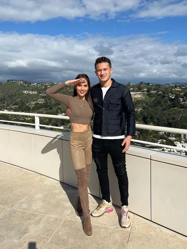 Momen kebersamaan Cinta Laura dan Arya Vasco di Amerika Serikat (Foto: Instagram @claurakiehl)