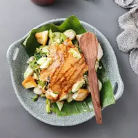 ilustrasi lontong pecel/Ary Pranggawan/Shutterstock