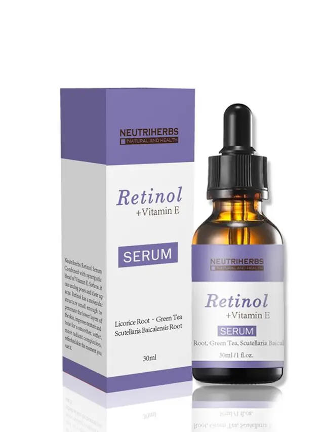 Serum: NEUTRIHERBS™ RETINOL + VITAMIN E FACIAL SERUM