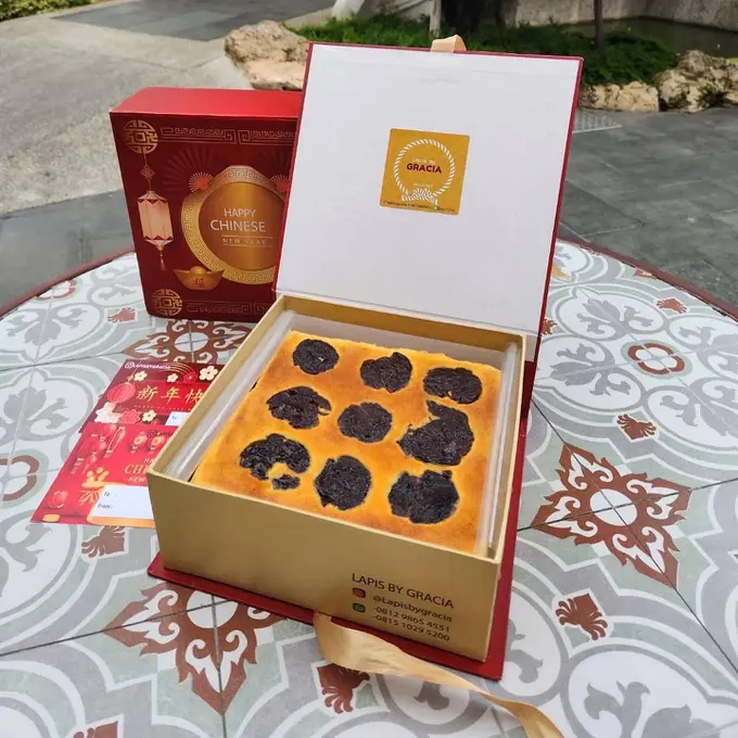 Pakai Butter Wijsman, Lapis Legit Premium Ini Pas Dipesan Buat Hampers Imlek 2023