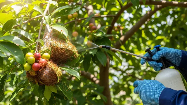 Cara Atasi Semut Rangrang di Pohon Buah/Gemini AI