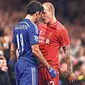 Diego Costa vs Martin Skrtel (Telegraph)