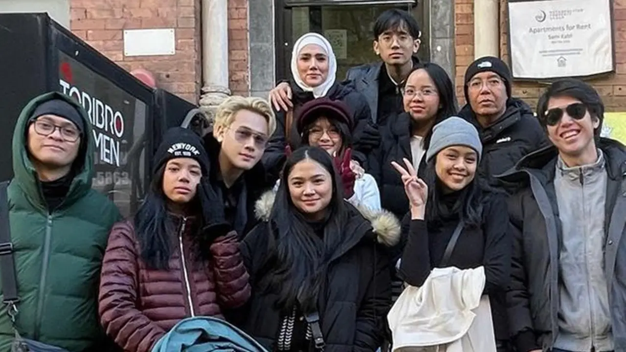 Tanpa Ahmad Dhani, Ini Potret Mulan Jameela dan Anak-anaknya Liburan ke Amerika