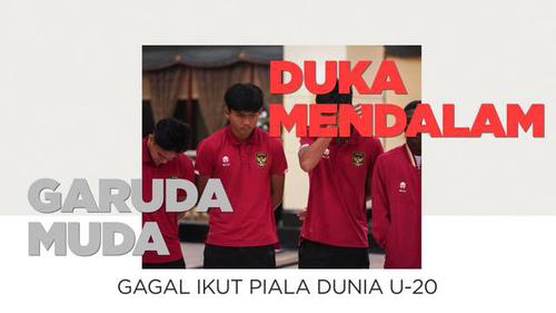 VIDEO: Timnas Indonesia U-20 Gunakan Pita Hitam, Lambangkan Mimpi yang Terkubur di Piala Dunia U-20 2023