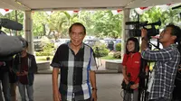 Wakil Ketua Umum Partai Demokrat Max Sopacua saat menjenguk Marzuki Ali, di RSPAD Gatot Subroto, Sabtu, (16/8/14). (Liputan6.com/Miftahul Hayat)