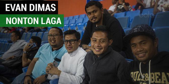 VIDEO: Evan Dimas Menyaksikan Laga Debut David Laly di Liga Malaysia