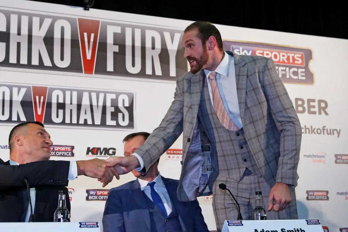 Wladimir Klitschko Vs Tyson Fury