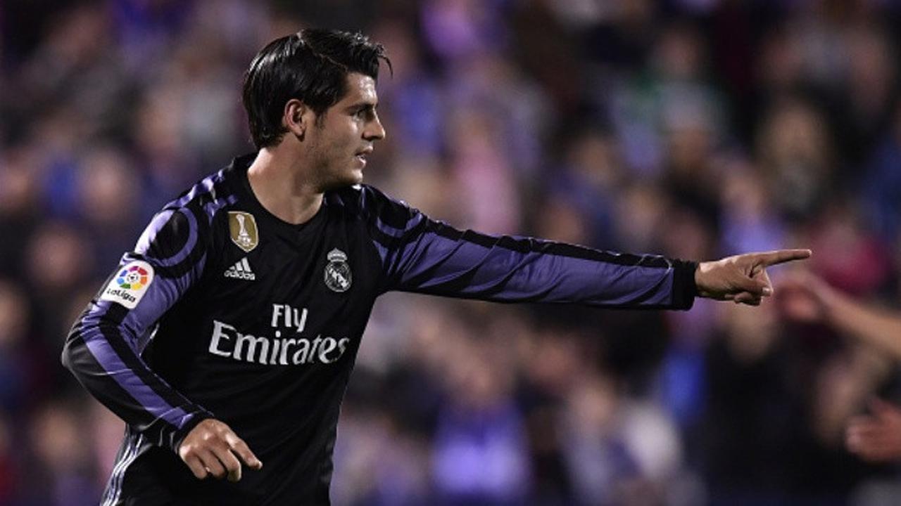 Cetak Hattrick, Morata Kini Sejajar dengan Legenda Real Madrid