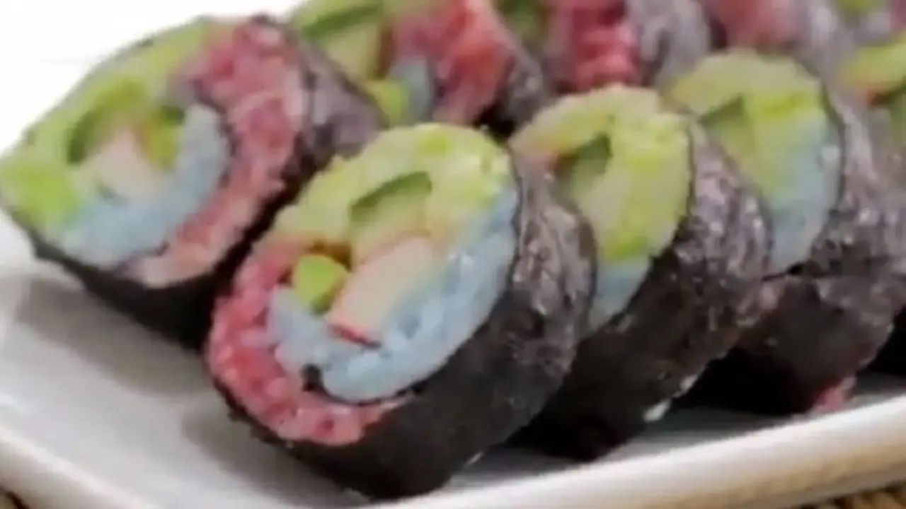 Rainbow Sushi