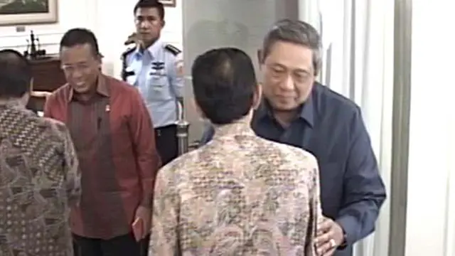 Lima Pimpinan KPK Bertemu Presiden